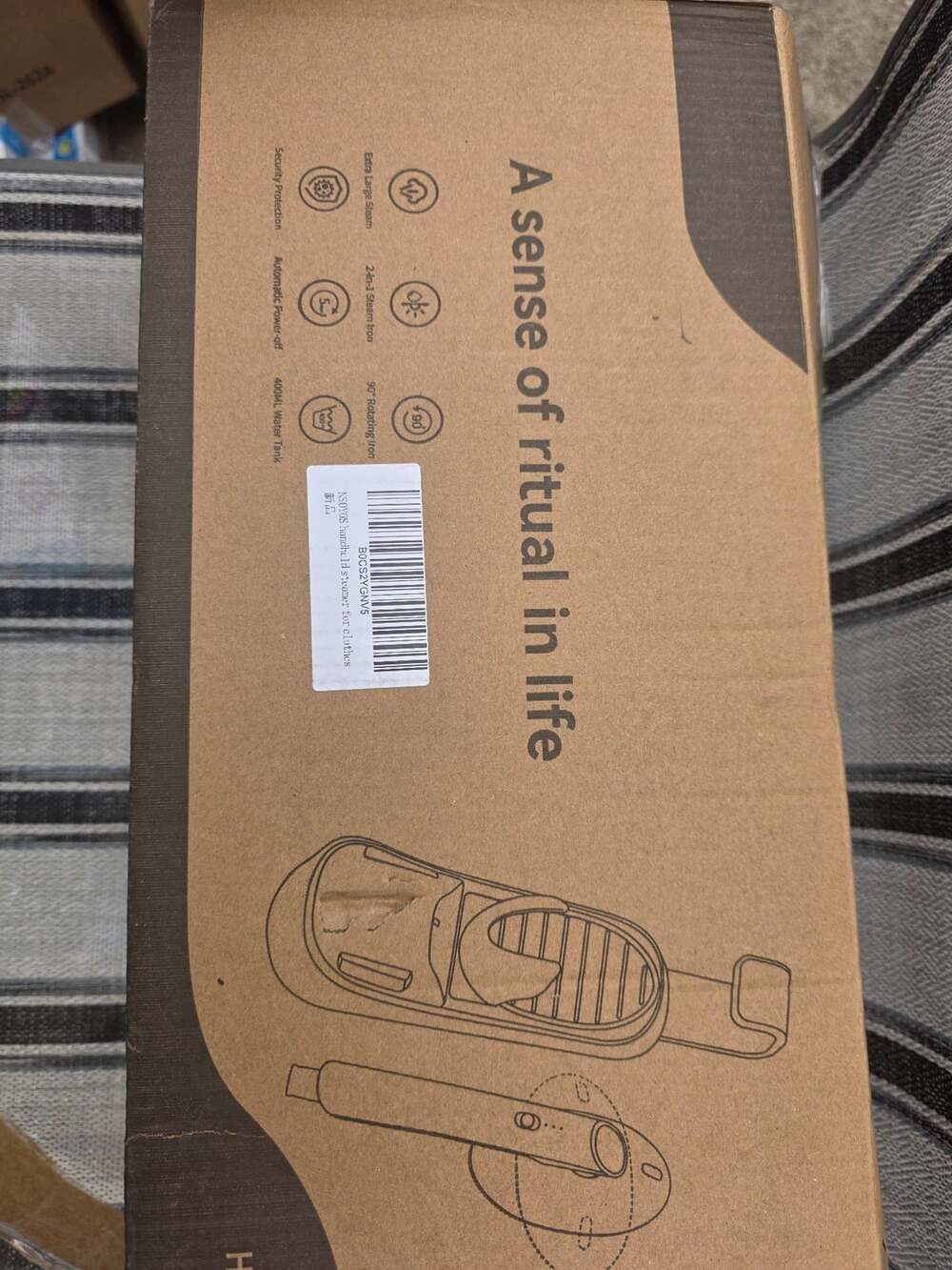 NSOYOS handheld garment steamer jy-35